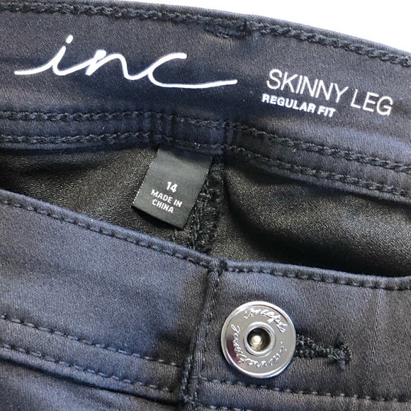 INC black inc finity black crops - Picture 3 of 8